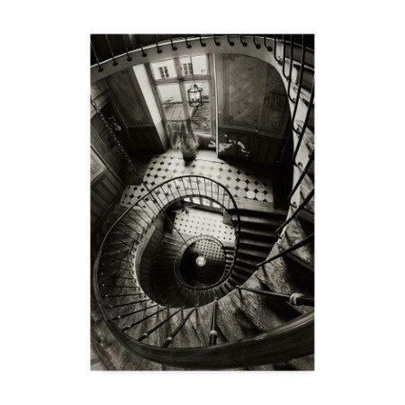 Trademark Fine Art Frankba 'Carpe Diem Staircase' Canvas Art, 12x19 1X07467-C1219GG